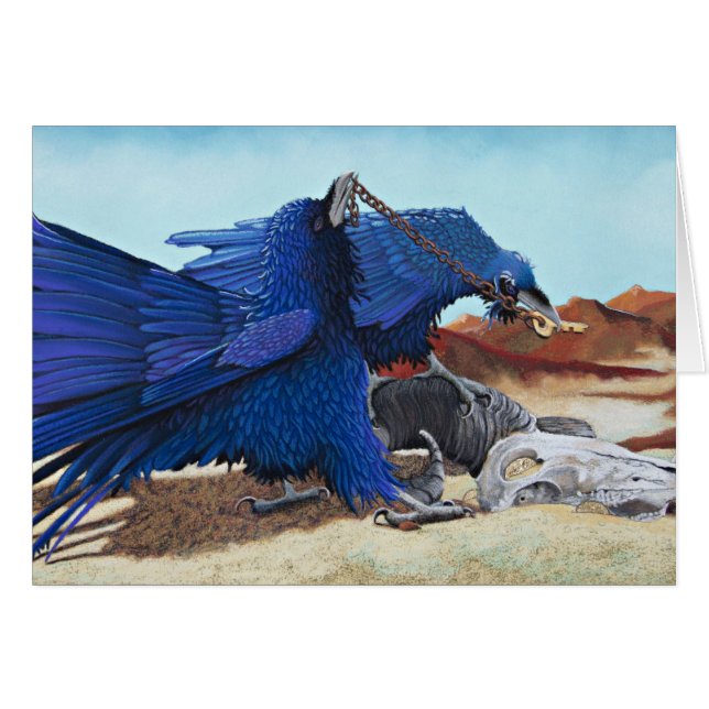 ワタリガラス (正面横)