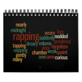 ワタリガラス カレンダー (カバー)