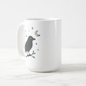 ワタリガラス コーヒーマグカップ (正面左)