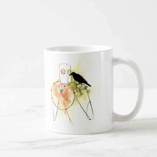 ワタリガラス コーヒーマグカップ (右)