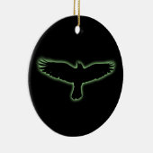 ワタリガラス セラミックオーナメント (右)