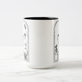 ワタリガラス ツートーンマグカップ (中央)