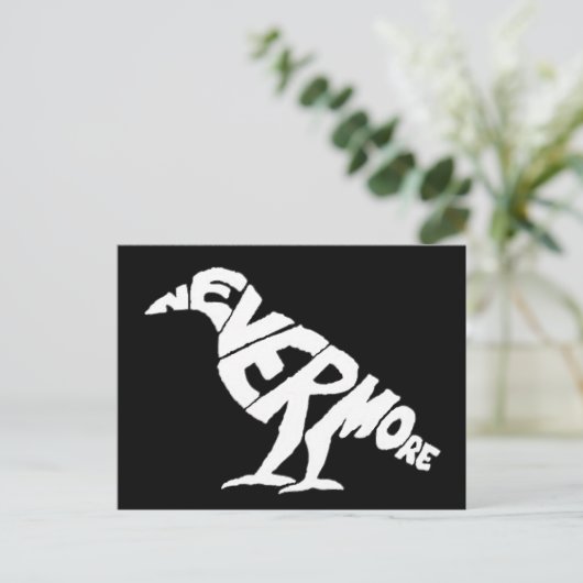 ワタリガラス ポストカード (スタンド正面)