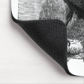 ワタリガラス マウスパッド (コーナー)