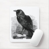 ワタリガラス マウスパッド (マウス)