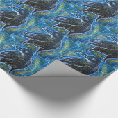 ワタリガラス ラッピングペーパー (角)