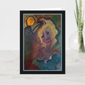 ワタリガラス-元の芸術の挨拶状の愛情 カード