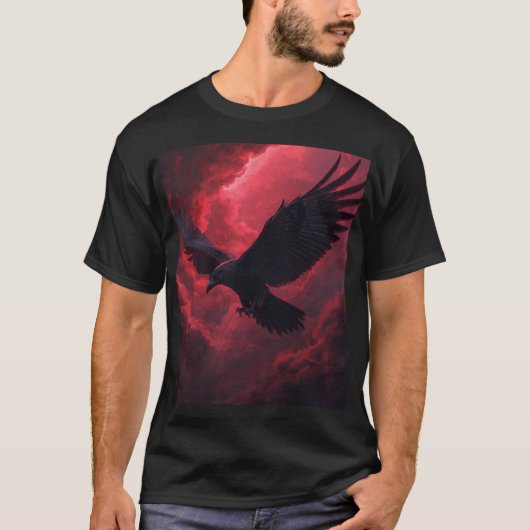 ワタリガラス Tシャツ (正面)