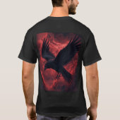 ワタリガラス Tシャツ (裏面)