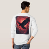 ワタリガラス Tシャツ (裏面フル)