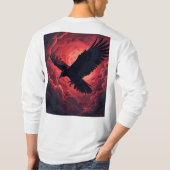 ワタリガラス Tシャツ (裏面)