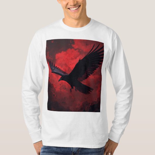 ワタリガラス Tシャツ (正面)