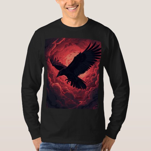 ワタリガラス Tシャツ (正面)