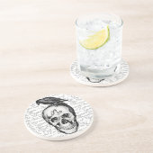 ワタリガラスPoeのコースター コースター (側面)