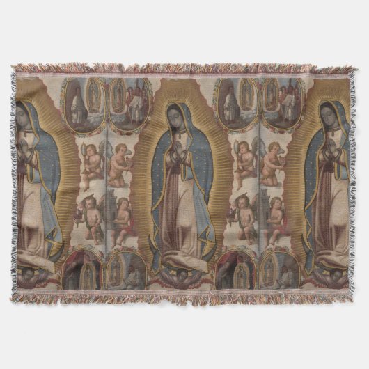 ワダルペの聖母 スローブランケット (正面)