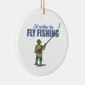 ワダーで釣る川 セラミックオーナメント (右)