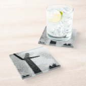 ワッキーなびく膨張可能な腕をフレアするチューブマン ガラスコースター (アングル)