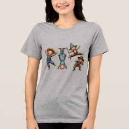 ワッキーな案山子のぼうぜん トライブレンドＴシャツ