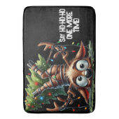 ワッキートナカイ風呂マット バスマット (正面縦)