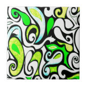 ワッキーレトロスワール3 タイル (正面)