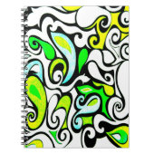 ワッキーレトロスワール3 ノートブック (正面)