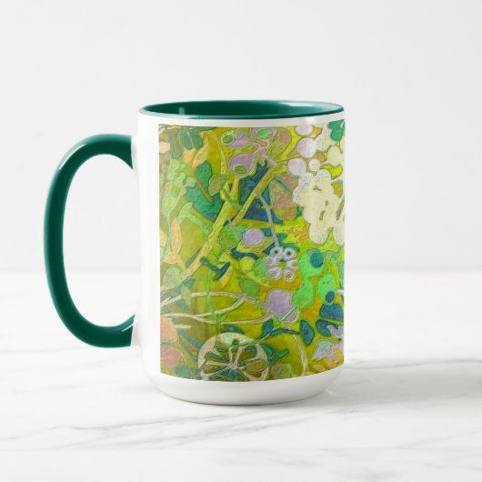 ワッキーレトロフローラ2 マグカップ (左)