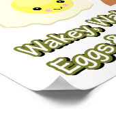 ワッキーワッキーエッグ ポスター (角)