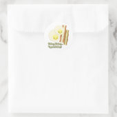 ワッキーワッキーエッグ ラウンドシール (バッグ)