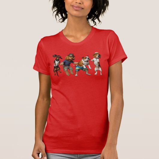 ワッキー・ドッグス 1 Tシャツ (正面)