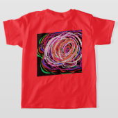 ワッキー・ローズ Tシャツ (レイダウン裏面)