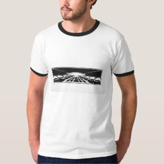 ワックスウェアエイリアンポッドTシャツオールドスクールヒップホップ Tシャツ