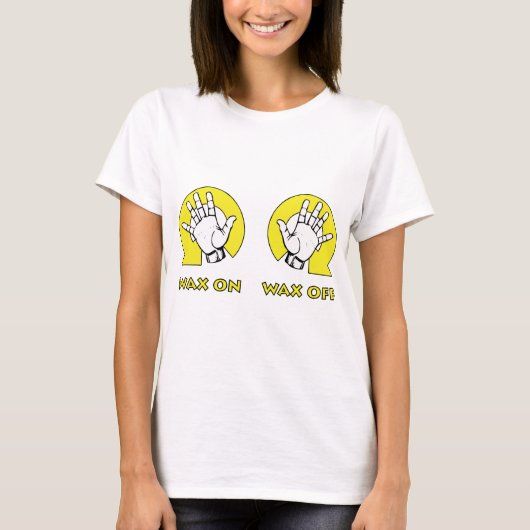 ワックスオンワックスオフ Tシャツ (正面)