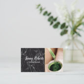 ワックスサービス名刺 名刺 (スタンド正面)