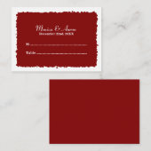 ワックスシールテーブル護衛カード プレイスカード (正面/裏面)