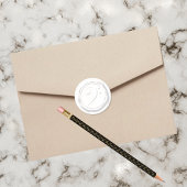 ワックスシールホワイトトレブルクレフ、 音符記号記号 ラウンドシール