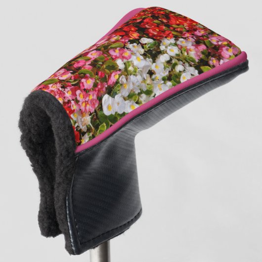 ワックスベゴニアス ゴルフヘッドカバー (3/4 正面)