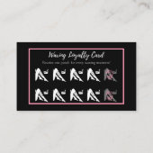 ワックスロイヤリティ割引名刺 名刺 (裏面)