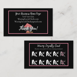 ワックスロイヤリティ割引名刺 名刺