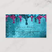 ワックス脱毛ピンクデピレーションブルーメトール 名刺 (裏面)