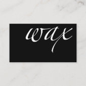 ワックス: ブラジルのワックス 名刺 (正面)