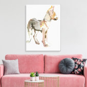 ワッグル キャンバスプリント (インサイチュ (リビング))