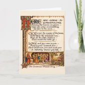 ワッサイル カード (正面)