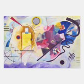 ワッシリーカンディンスキー抽象芸術 ラッピングペーパーシート (正面3)