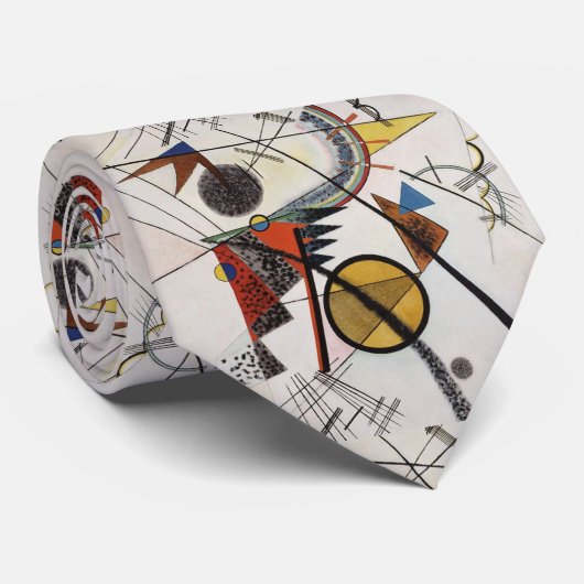 ワッシリーカンディンスキー表現主義抽象芸術作品 ネクタイ (ロール)