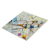 ワッシリーカンディンスキー陶磁器タイルによる組成物VIII タイル (側面)