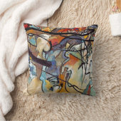 ワッシリーカンディンスキー – コンポジションファイブ抽象芸術アート クッション (ブランケット)