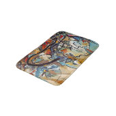 ワッシリーカンディンスキー – コンポジションファイブ抽象芸術アート バスマット (アングル)