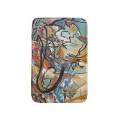 ワッシリーカンディンスキー – コンポジションファイブ抽象芸術アート バスマット (正面縦)