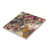 ワッシリーカンディンスキー – コンポジション7抽象芸術アート タイル (側面)