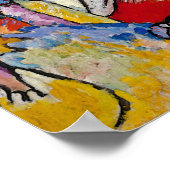 ワッシリーカンディンスキー – コンポジションII抽象芸術アート ポスター (角)